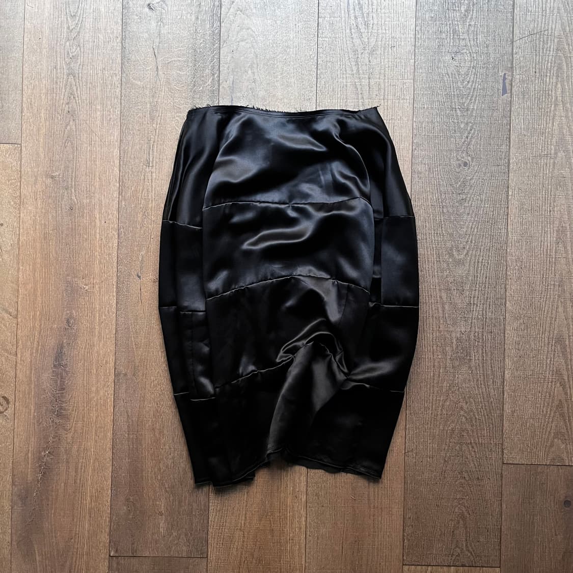 Satin Patchwork Transformed Skirt 상품이미지7