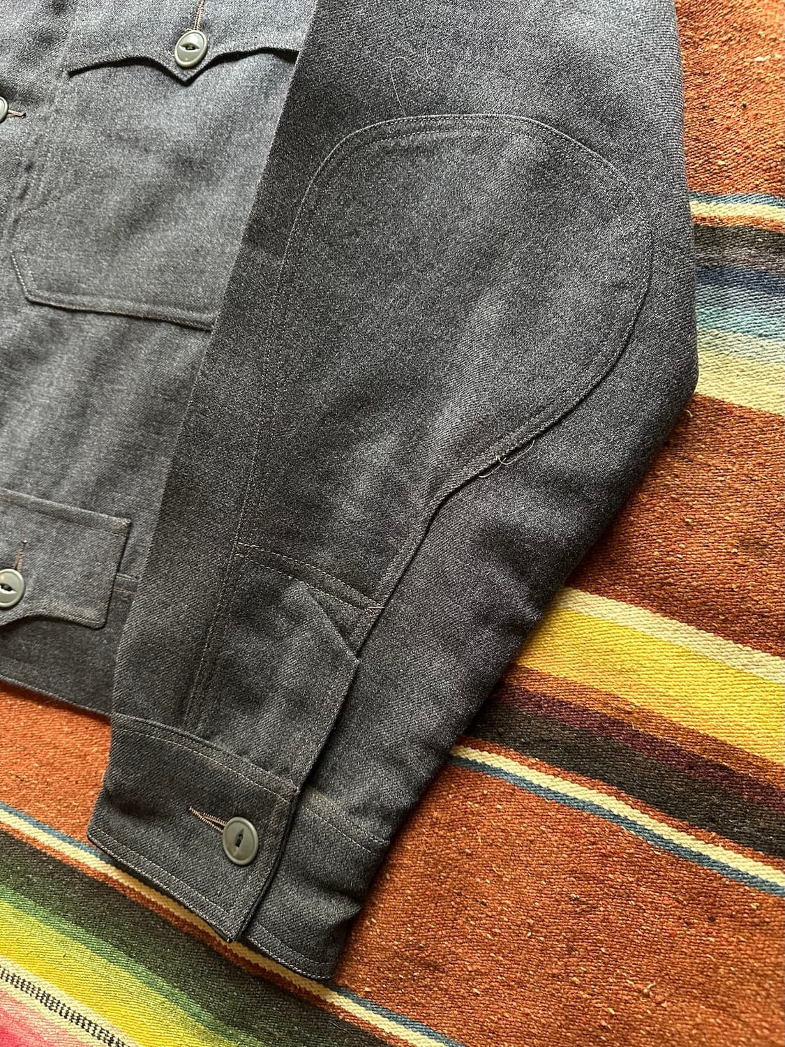 Dead Stock 50s USA Wool Work Jacket 상품이미지4