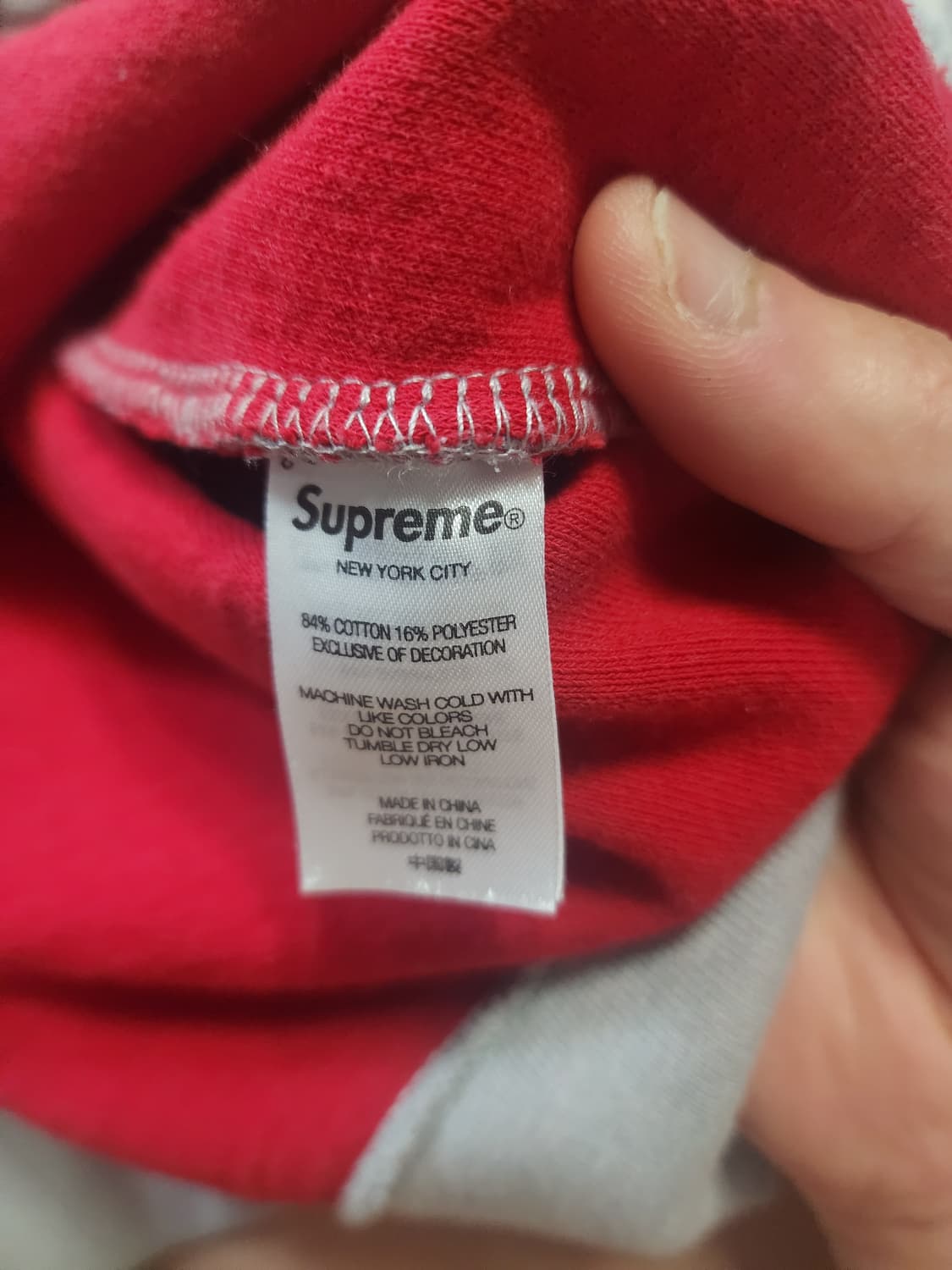 슈프림 인사이드 박스로고후드 xl 상품이미지3