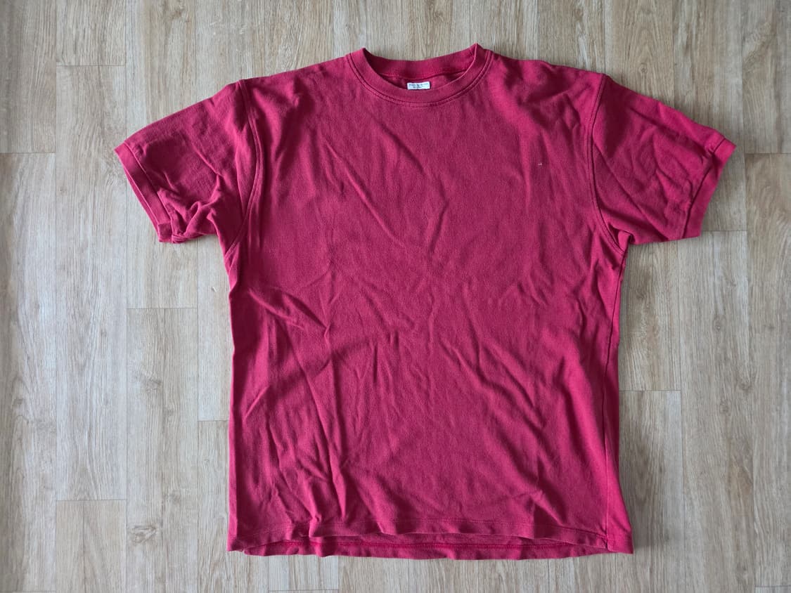 피그벨 SEED STITCH SHORT SLEEVE TOP (RED) 상품이미지1