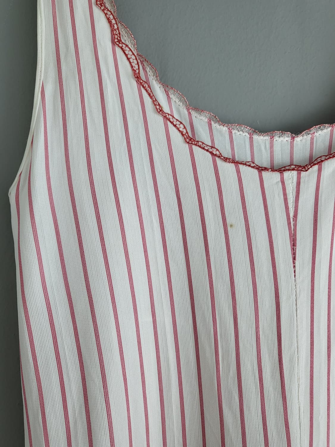 B급 빈티지 스트라이프 슬립 원피스 상품이미지5