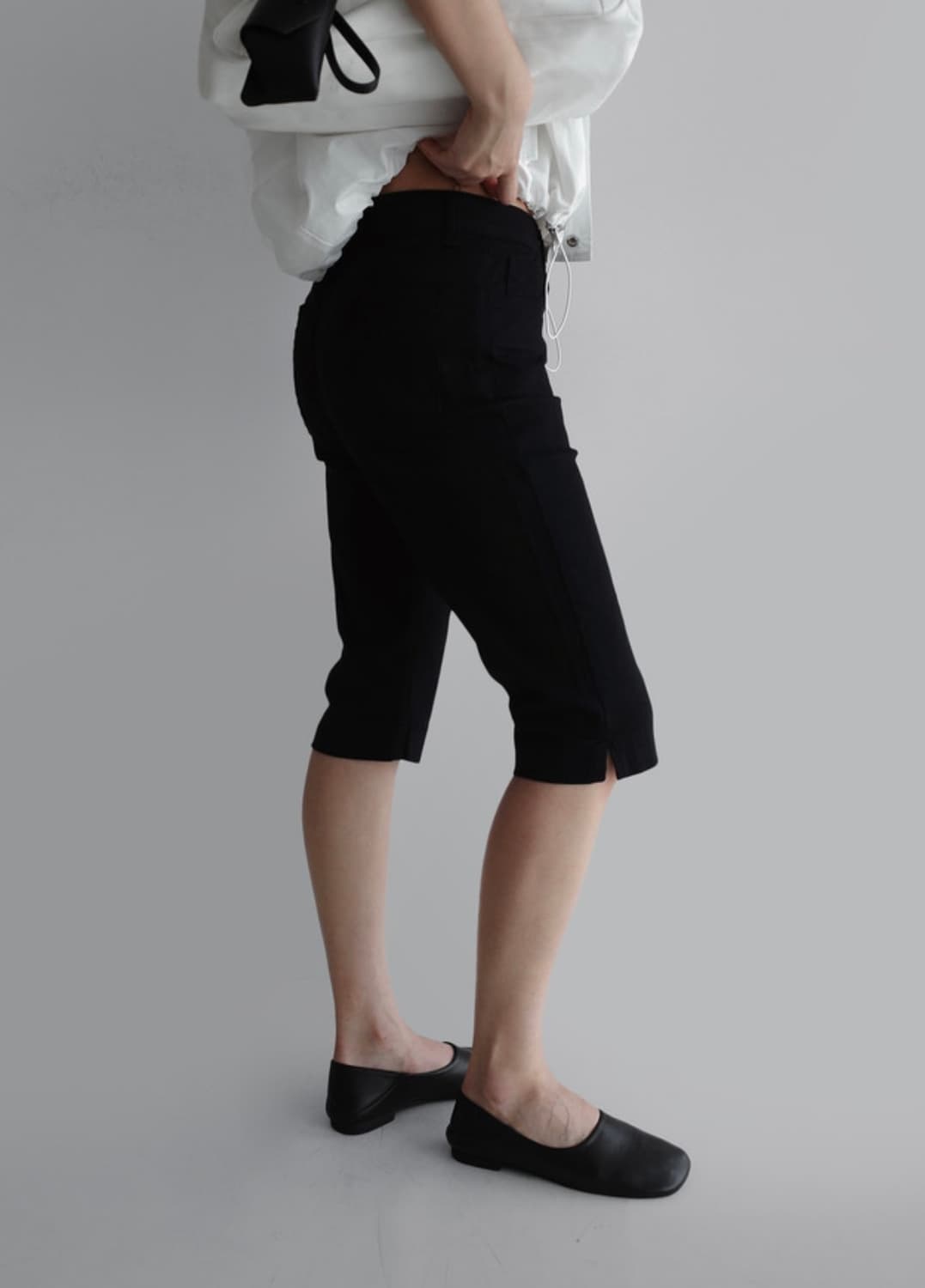 라룸 로우 카프리 팬츠 상품이미지2