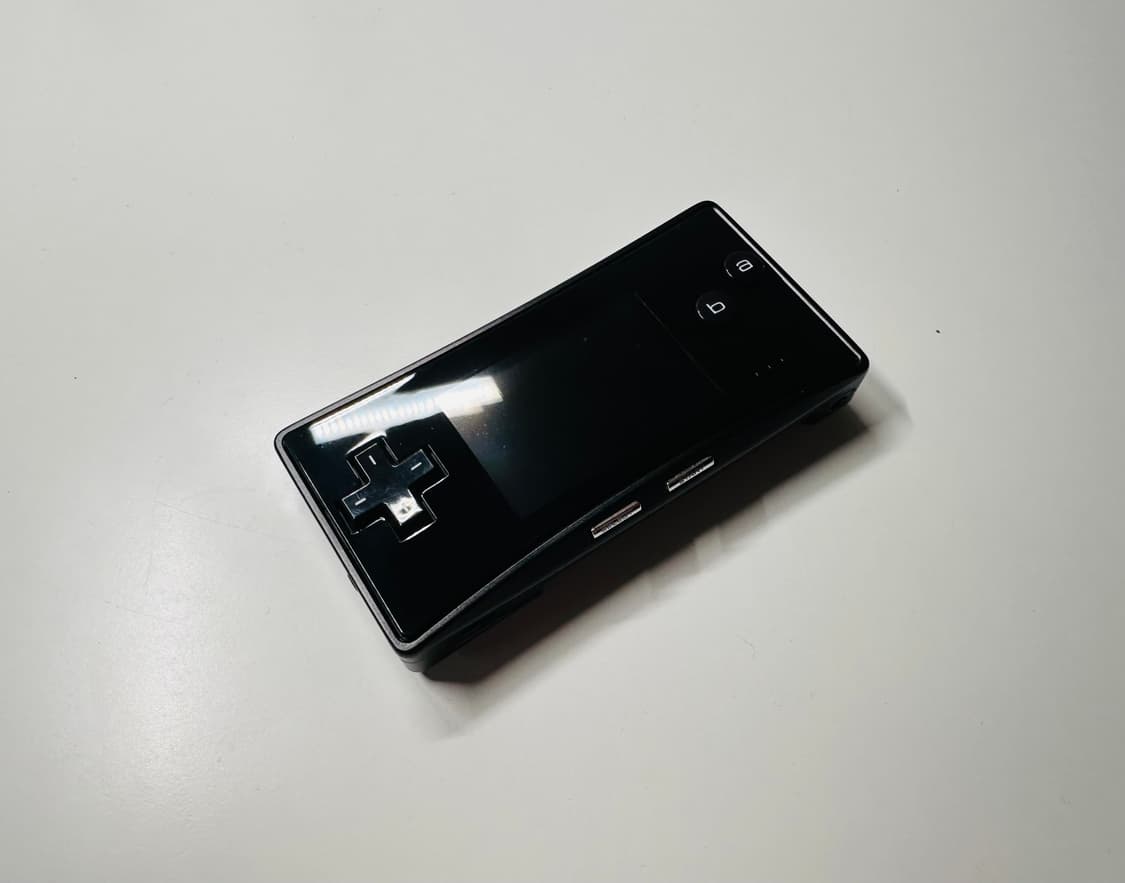 닌텐도 게임보이 미크로 피아노 블랙 판매 (GBA, 게임보이 어드밴스) 상품이미지4