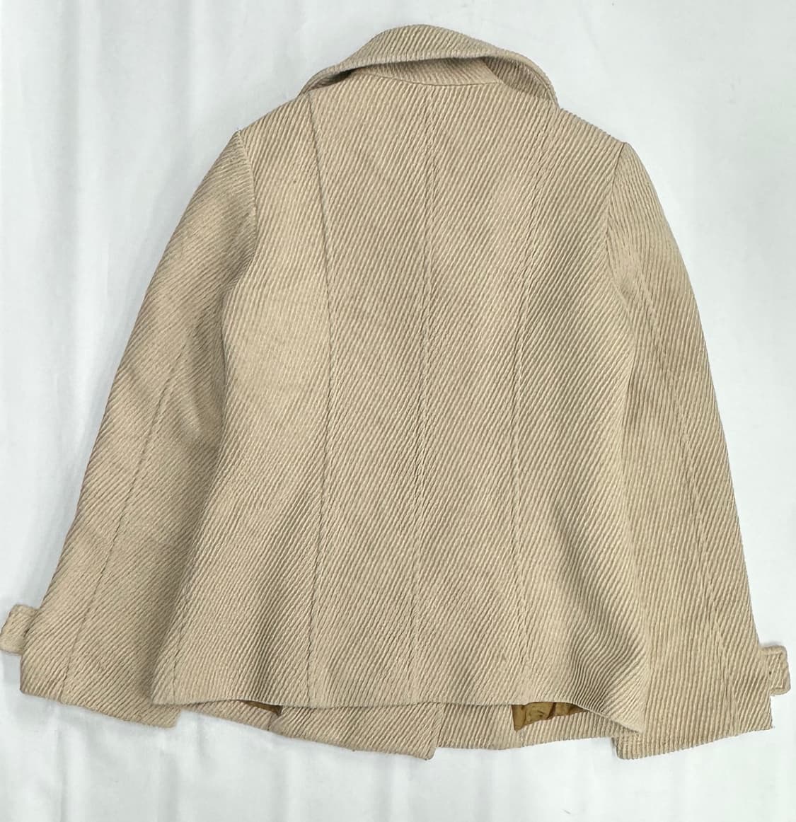 🤎 아이보리 버튼 반코트 🤎 라떼갸루 일본 빈티지 고갸루 상품이미지3