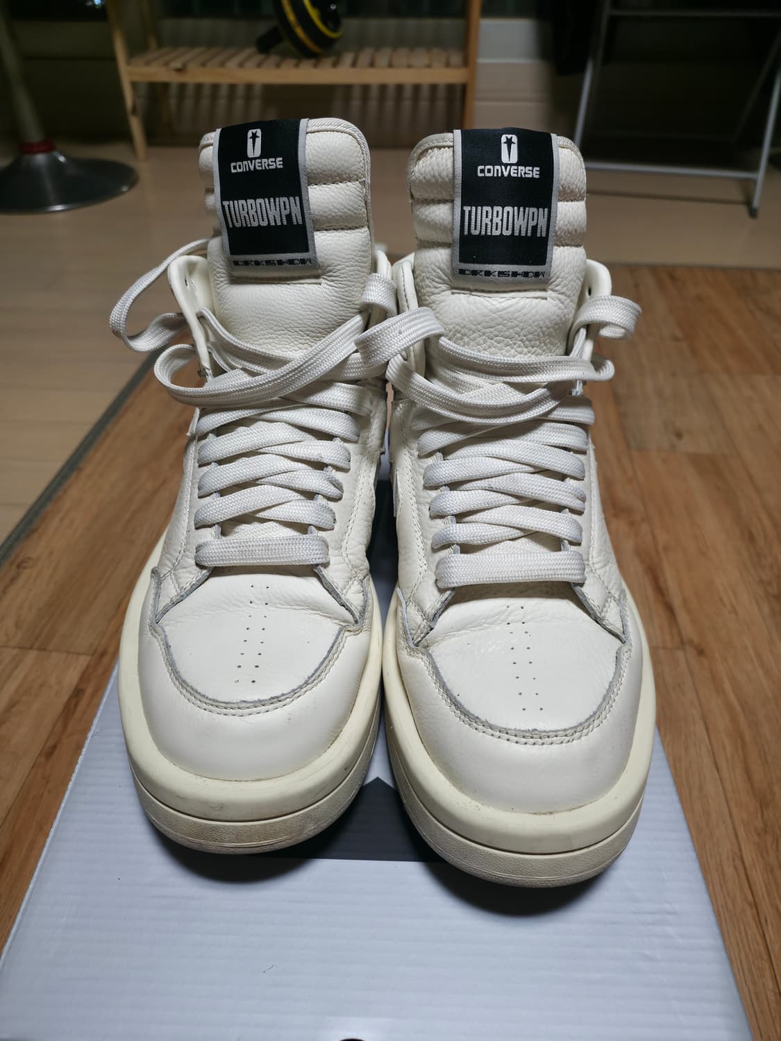 릭오웬스 컨버스 터보웨폰 (에그렛) 270 판매 합니다. 상품이미지1