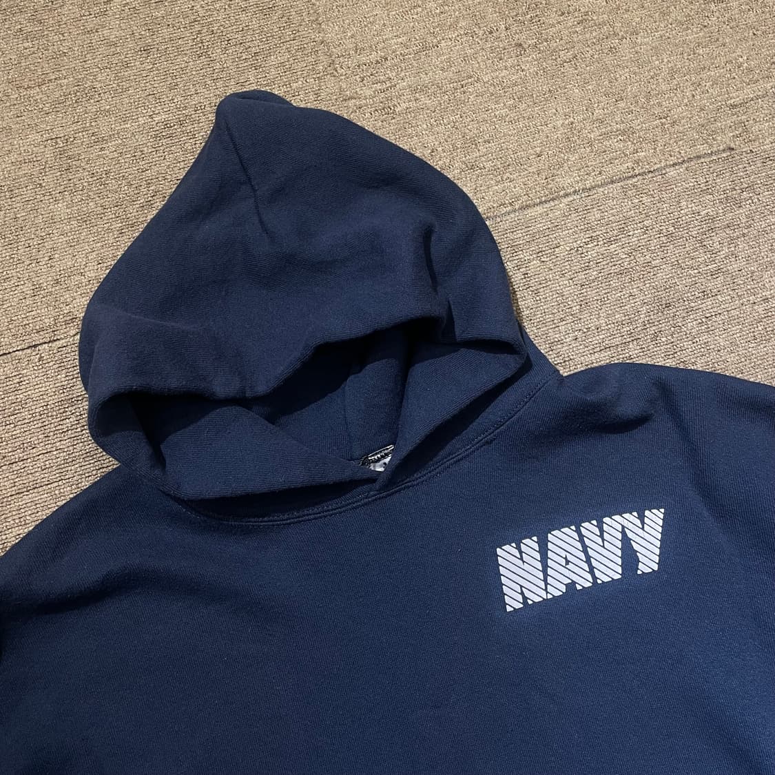 (XL) USA Soffe NAVY 밀리터리 미해군 후드티 상품이미지4