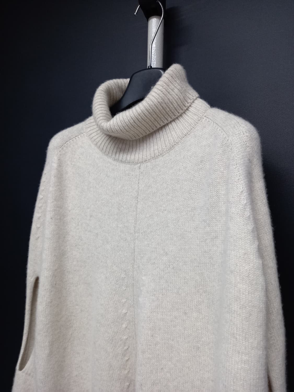 돌체비타 춘추동 하이넥 케이프형 베스트 F 44-77 상품이미지6