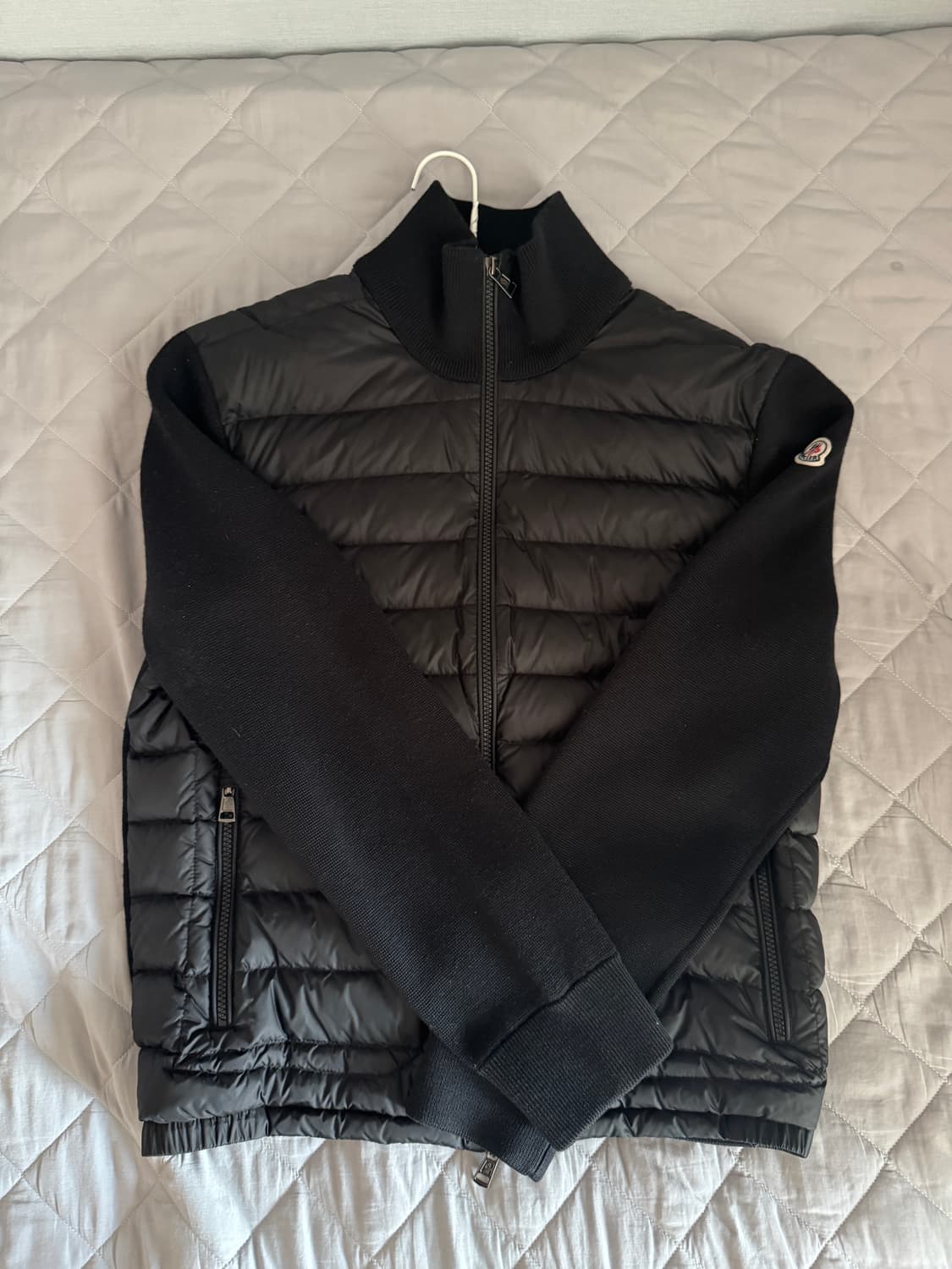 몽클레어 김현우 니트패딩 블랙M 상품이미지2