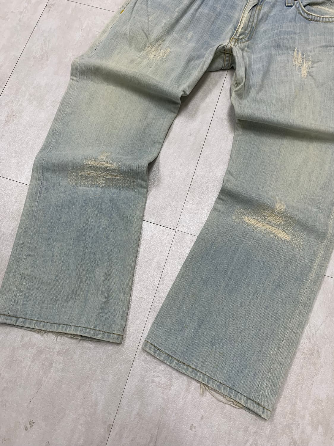 로빈스 진 포켓 디테일 데님 팬츠 #10 상품이미지6