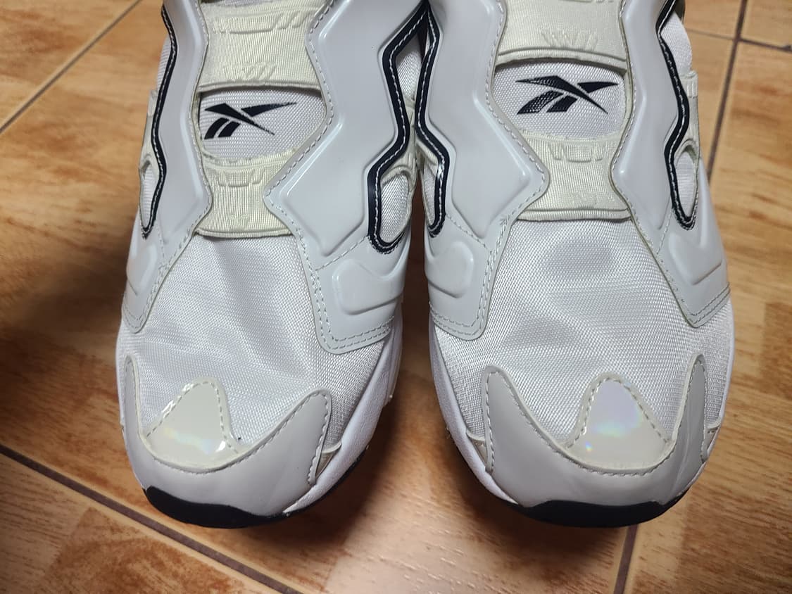 리복 펌프퓨리 샤인화이트 265(260추천) 상품이미지2