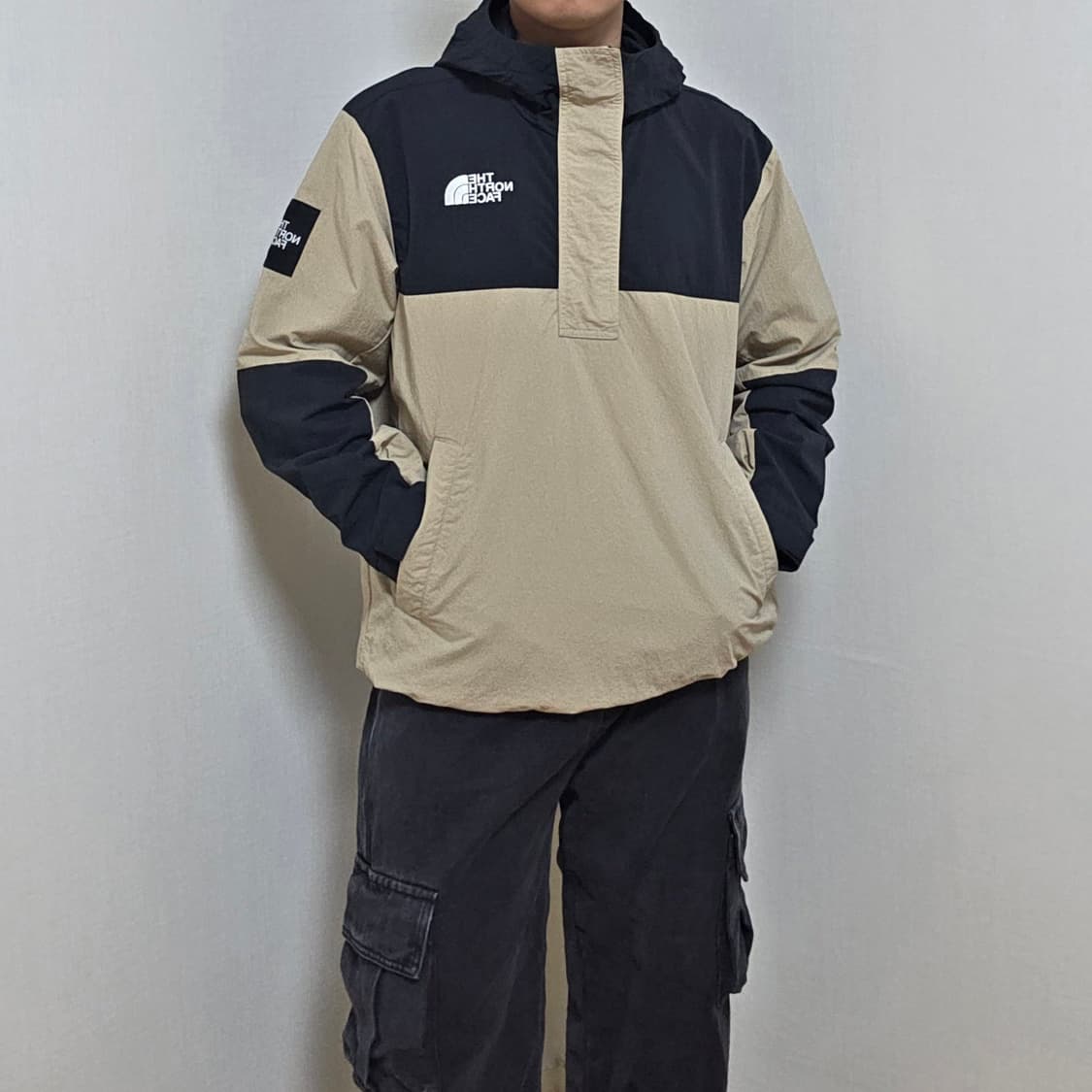 노스페이스 바람막이 L 노스페이스 아노락 바람막이 100 화이트라벨 상품이미지3