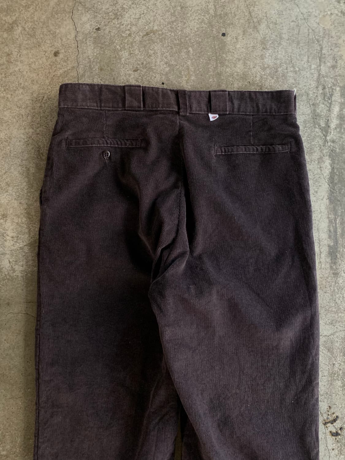 80s 디키즈 코듀로이 워크팬츠 브라운 상품이미지3