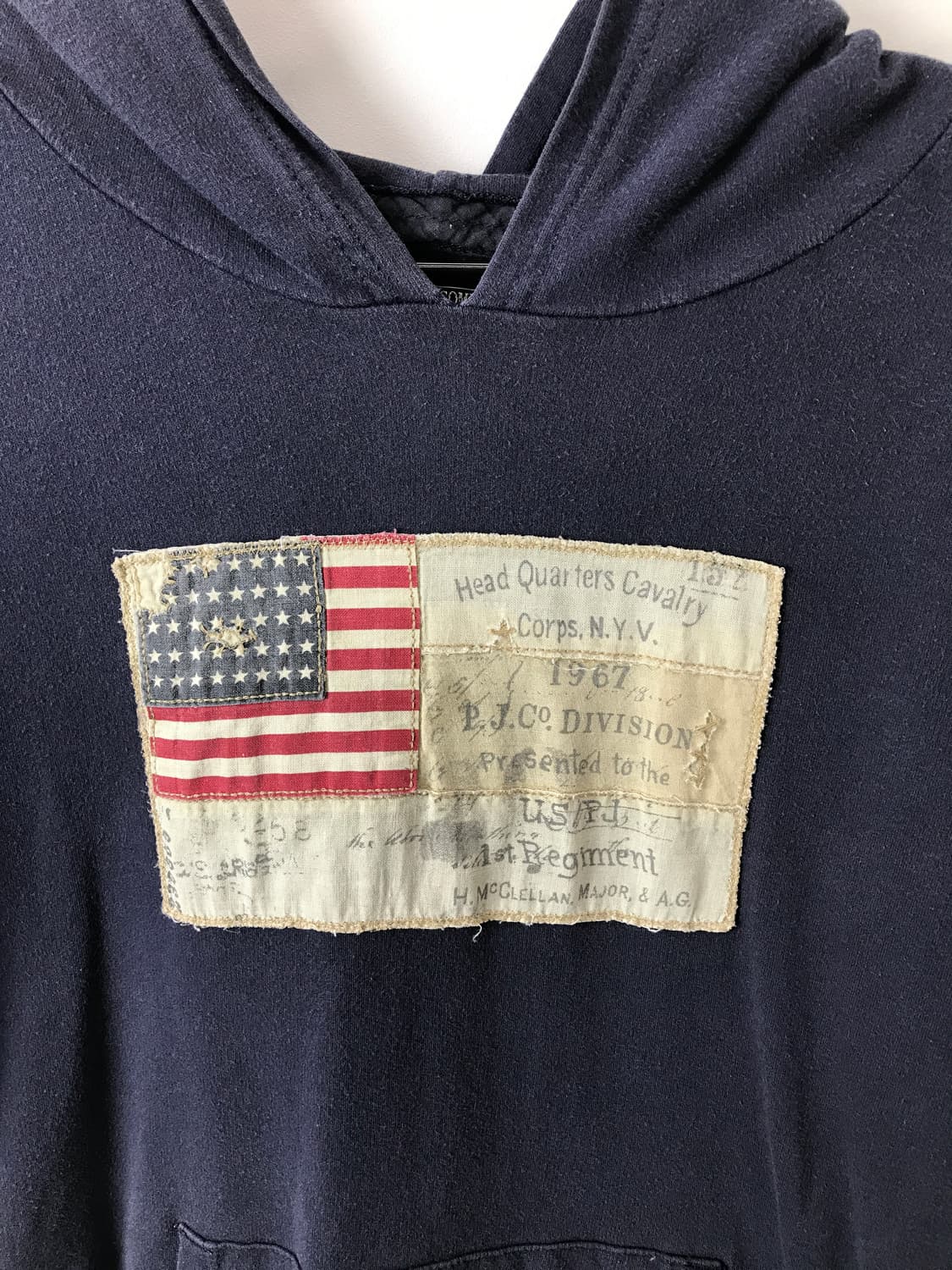 Polo Jeans Navy American Patch Hoodie 상품이미지5