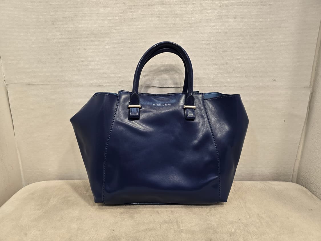 찰스앤키스 파란색 토트백 상품이미지3