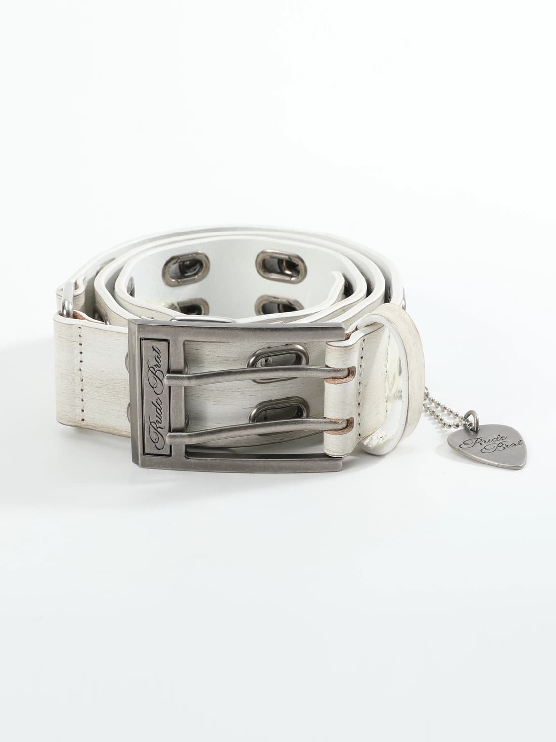 Oval Eye Washed Belt 상품이미지2