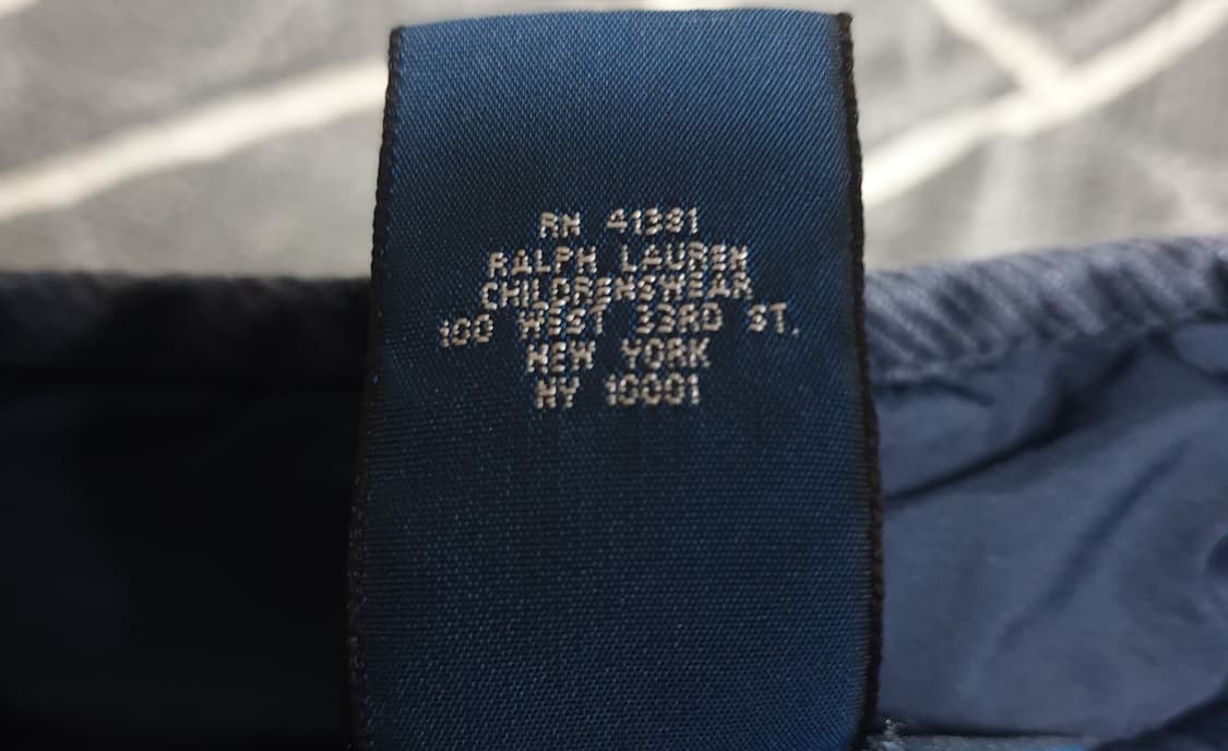폴로랄프로렌 키즈 퀄팅누빔 자켓 다크네이비 (6사이즈) 상품이미지5