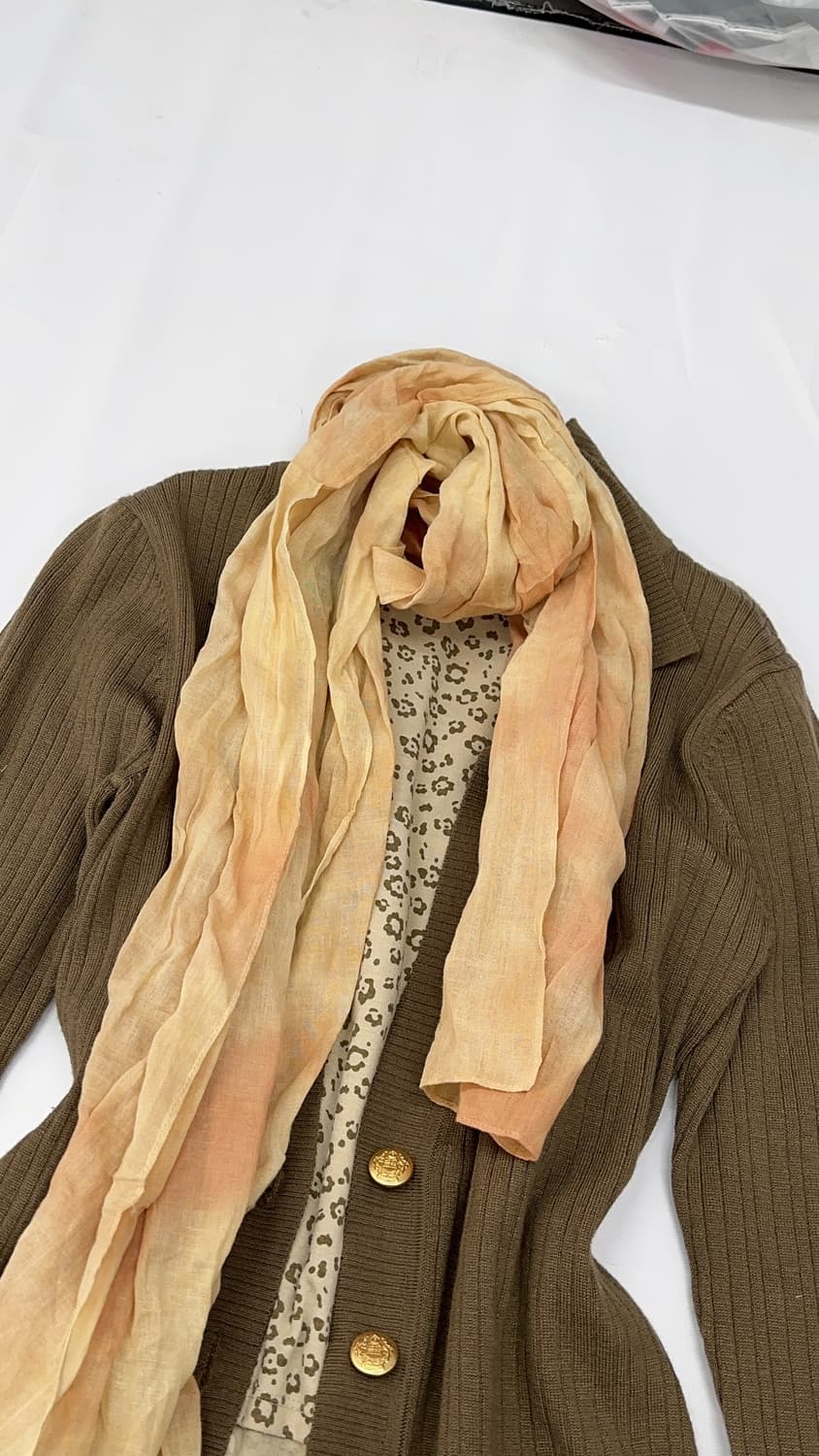 🐆나나깔 머플러 레오파드 코디세트🐆 가디건 레이어드 에스닉 그런지 상품이미지3