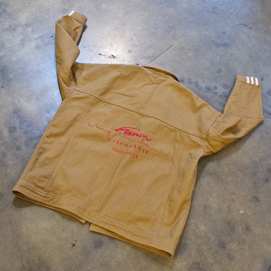 아디다스 워크웨어 유틸리티 자켓 클래식 브라운 상품이미지6