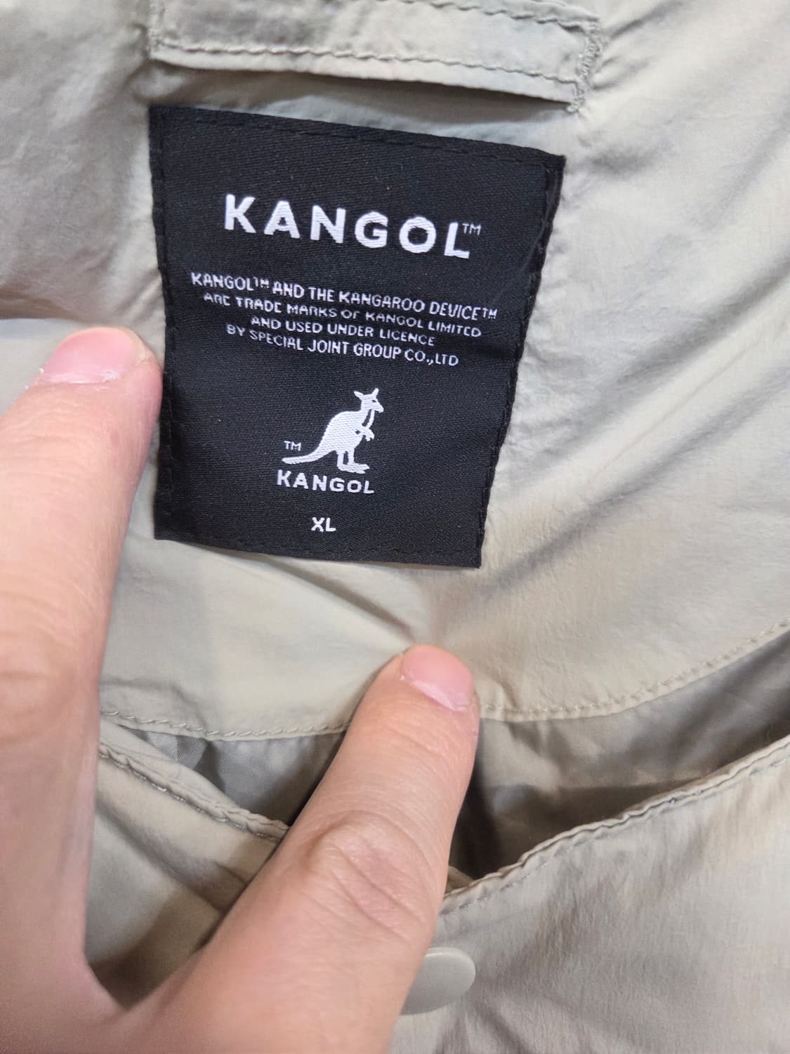 캉골 패딩 조끼 xl 상품이미지3