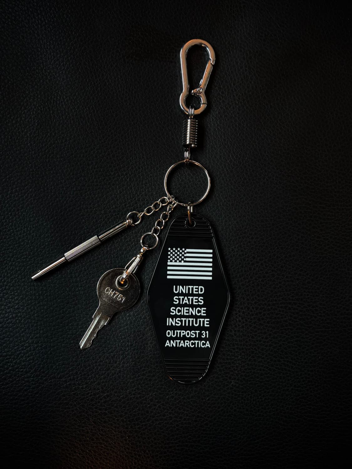 Vintage keyring (USA hotel) 상품이미지1