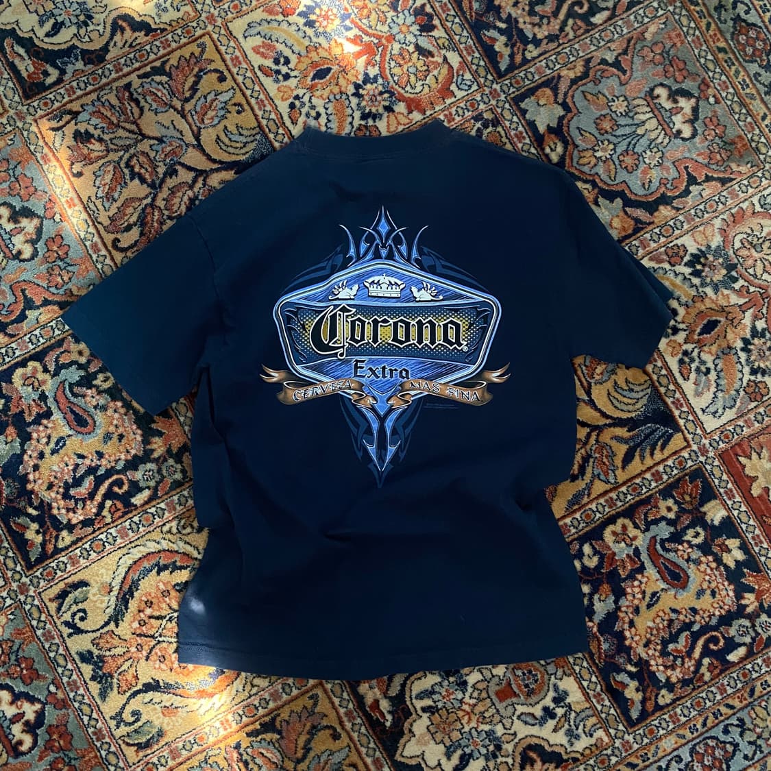 🌊USA made corona half-sleeve promo Tee 상품이미지1