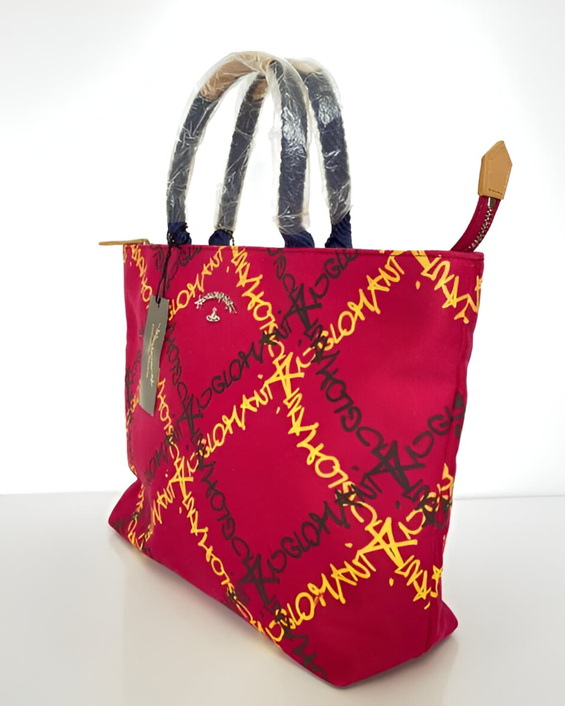 비비안웨스트우드 앵글로매니아 FUXIA 토트백 (새상품) 상품이미지2