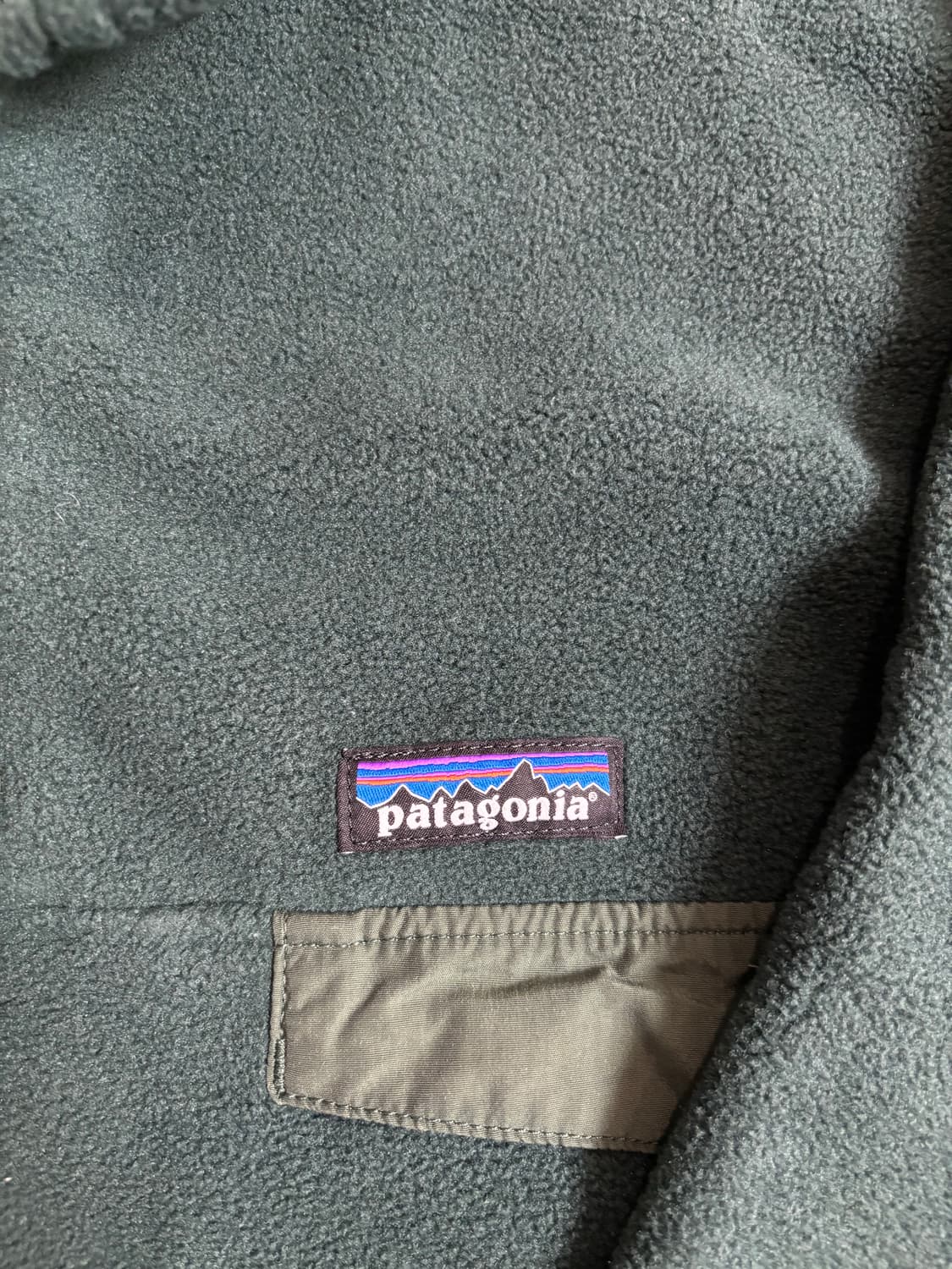 파타고니아 헤비웨이트 신칠라 노던 그린 M 사이즈 판매합니다. 상품이미지4
