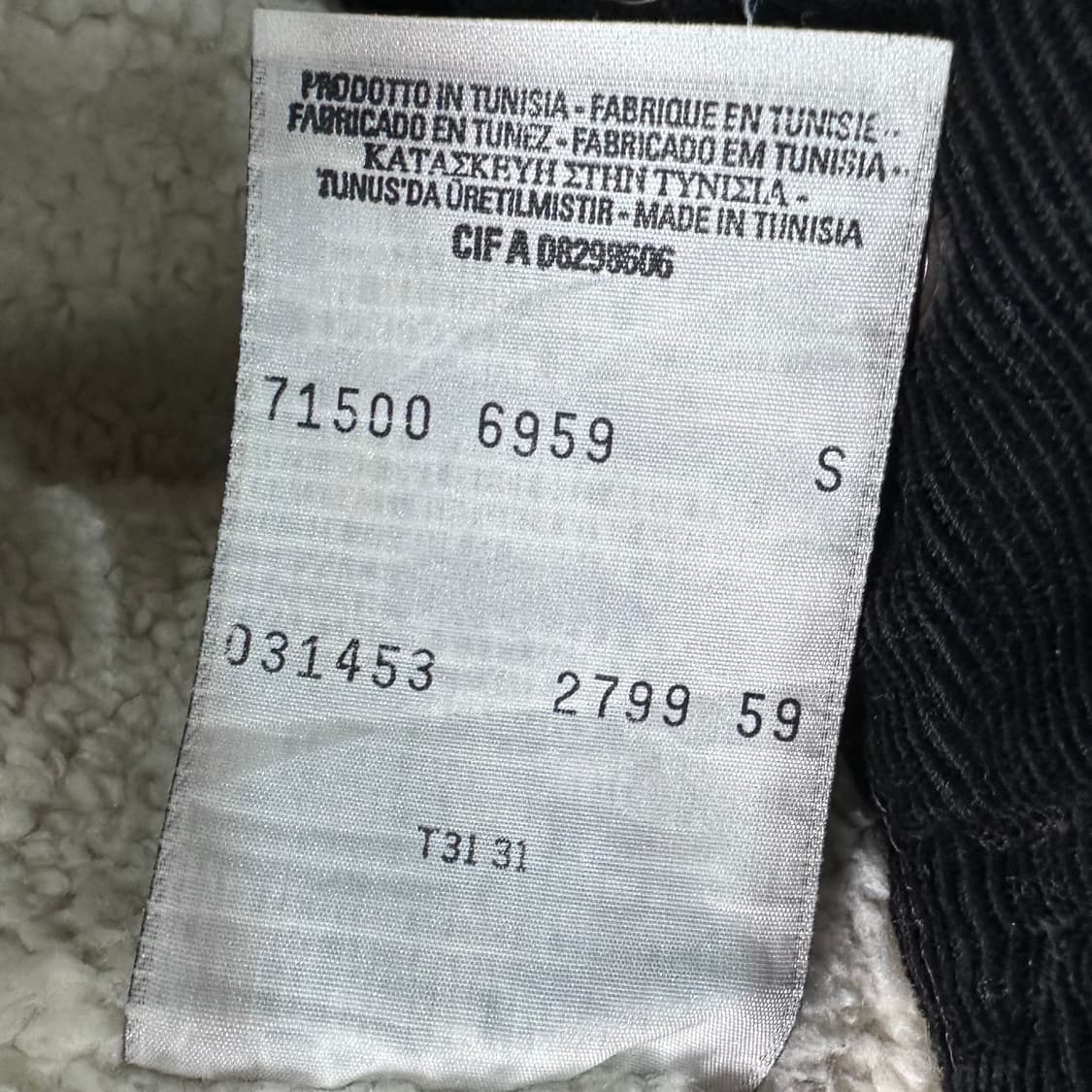 리바이스 화이트라벨 블랙 코듀로이 쉐르파 자켓 상품이미지6