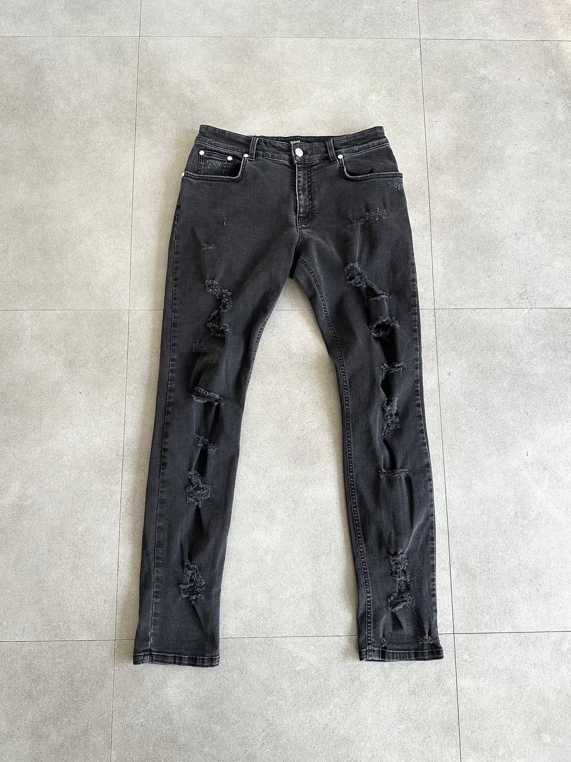 베르사체 베르수스 블랙 셔링 디스트로이드진 상품이미지4