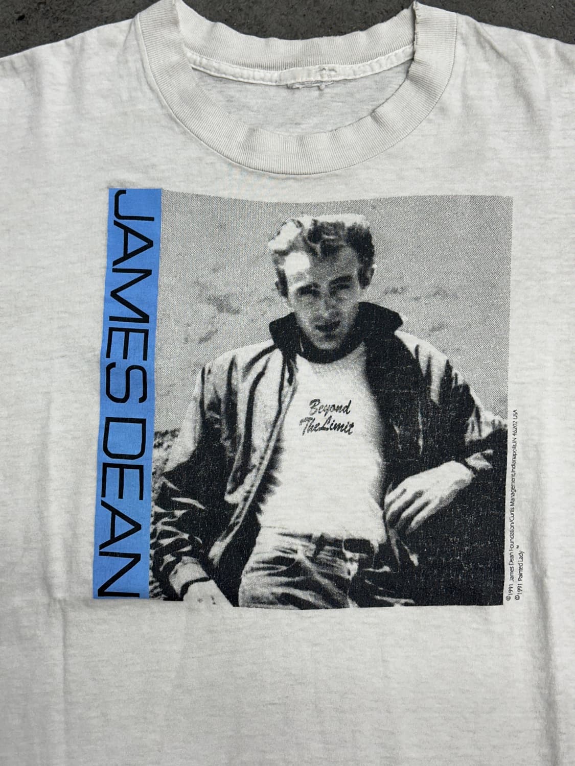 1991' James Dean 포토 티셔츠 L 상품이미지3