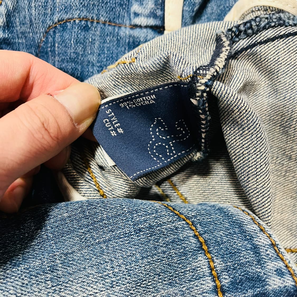 Ancient Stud Vintage Denim Blazer Jacket 상품이미지5