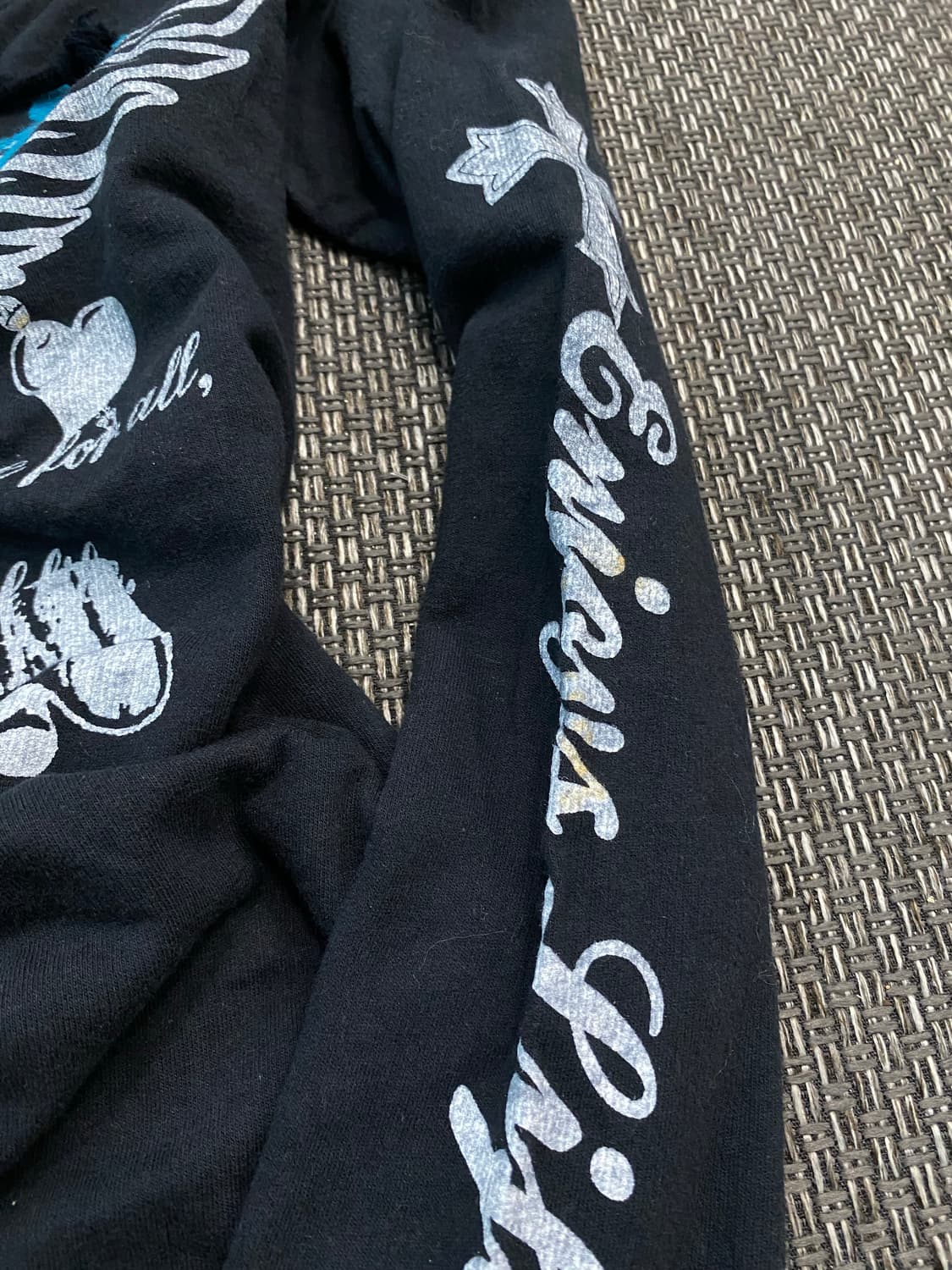 [ROA] Wings&Cross Print Hoodie Sleeve 상품이미지7
