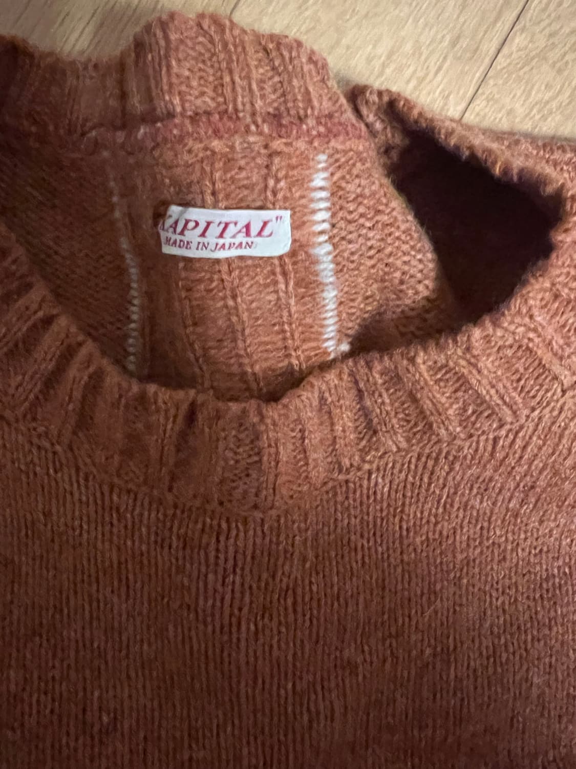 캐피탈 본니트 오렌지 색 판매합니다 상품이미지4