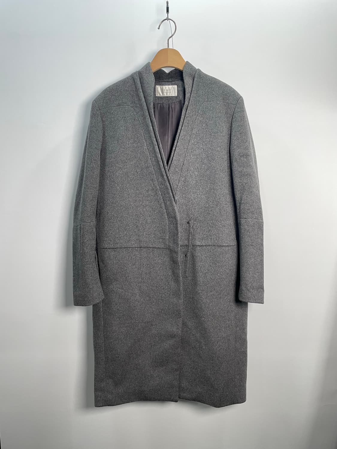 타임 캐시미어 롱코트 상품이미지1