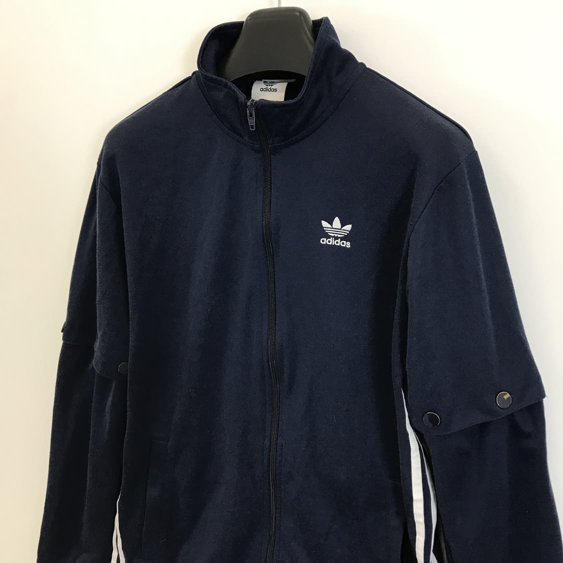 아디다스 네이비 스냅 트랙탑 [M] 상품이미지2