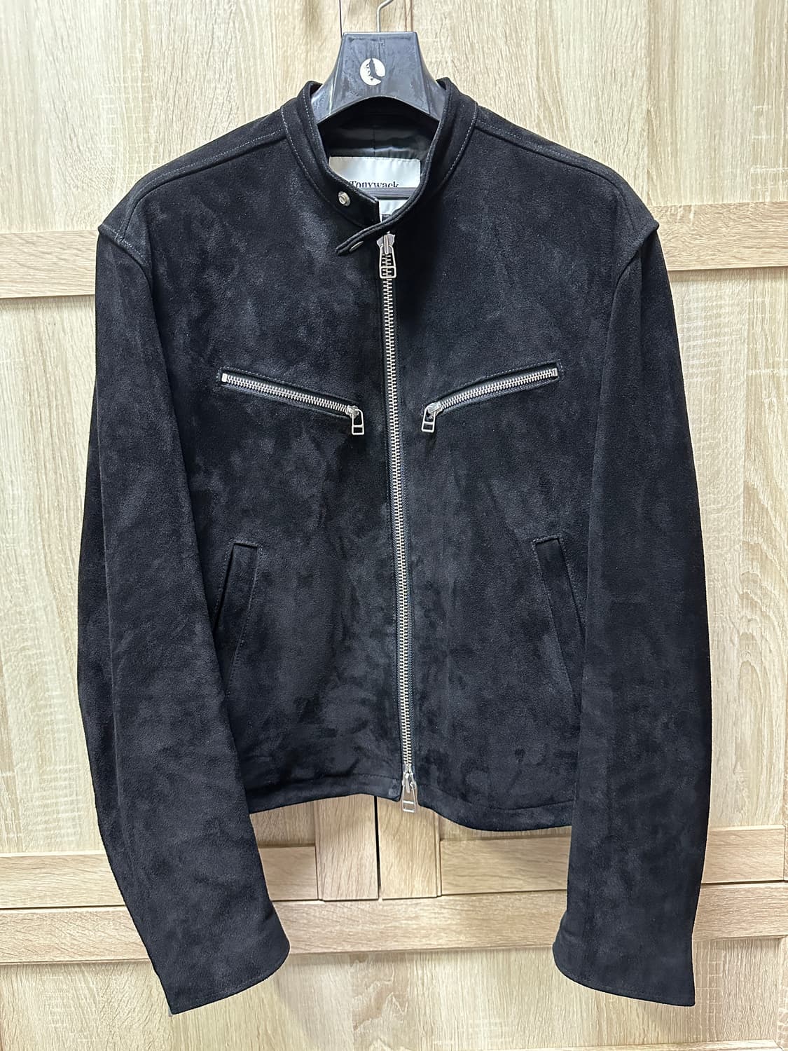 토니웩 카프레더 스웨이드 레이서 자켓 상품이미지1