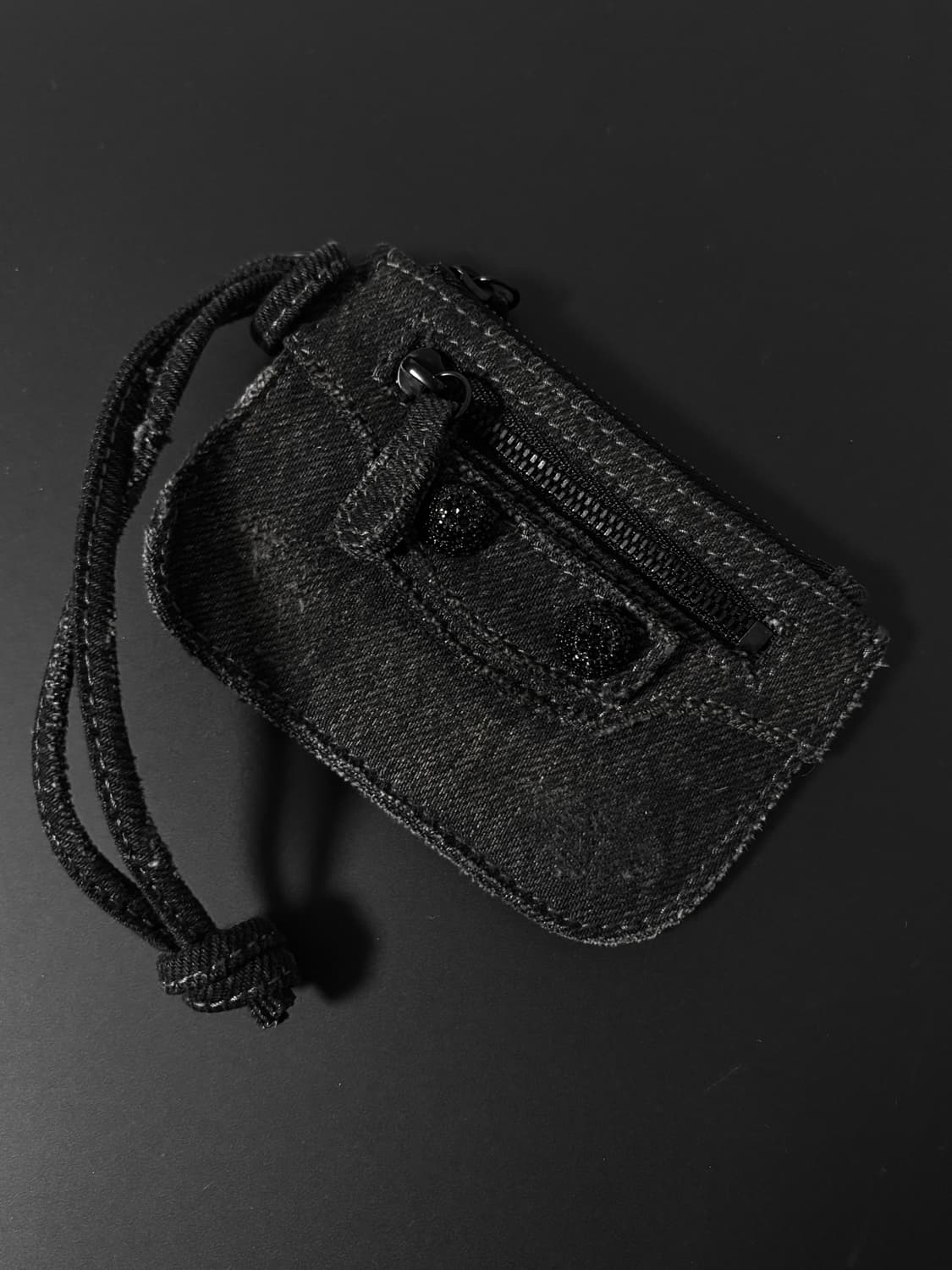 [정품] 발렌시아가 르카골 데님 카드지갑 상품이미지1