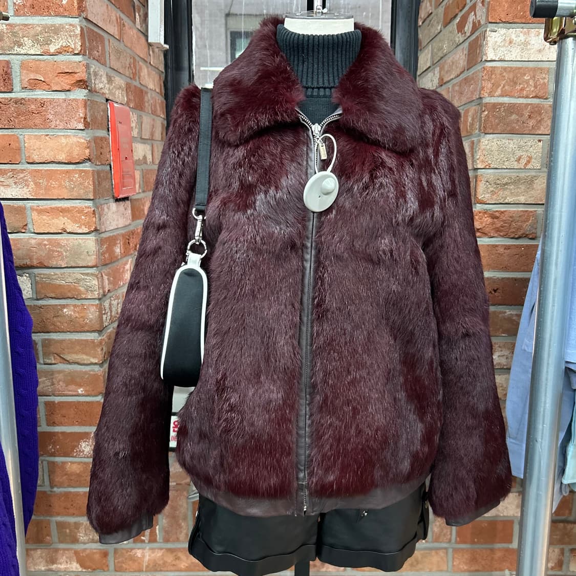 Vintage Leega y2k Fur Jacket 상품이미지2