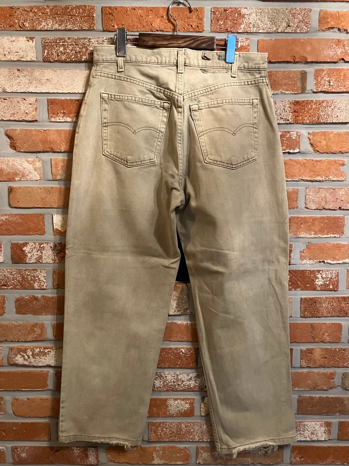 90s USA 빈티지 리바이스 실버탭 루즈핏 데님 팬츠 상품이미지5