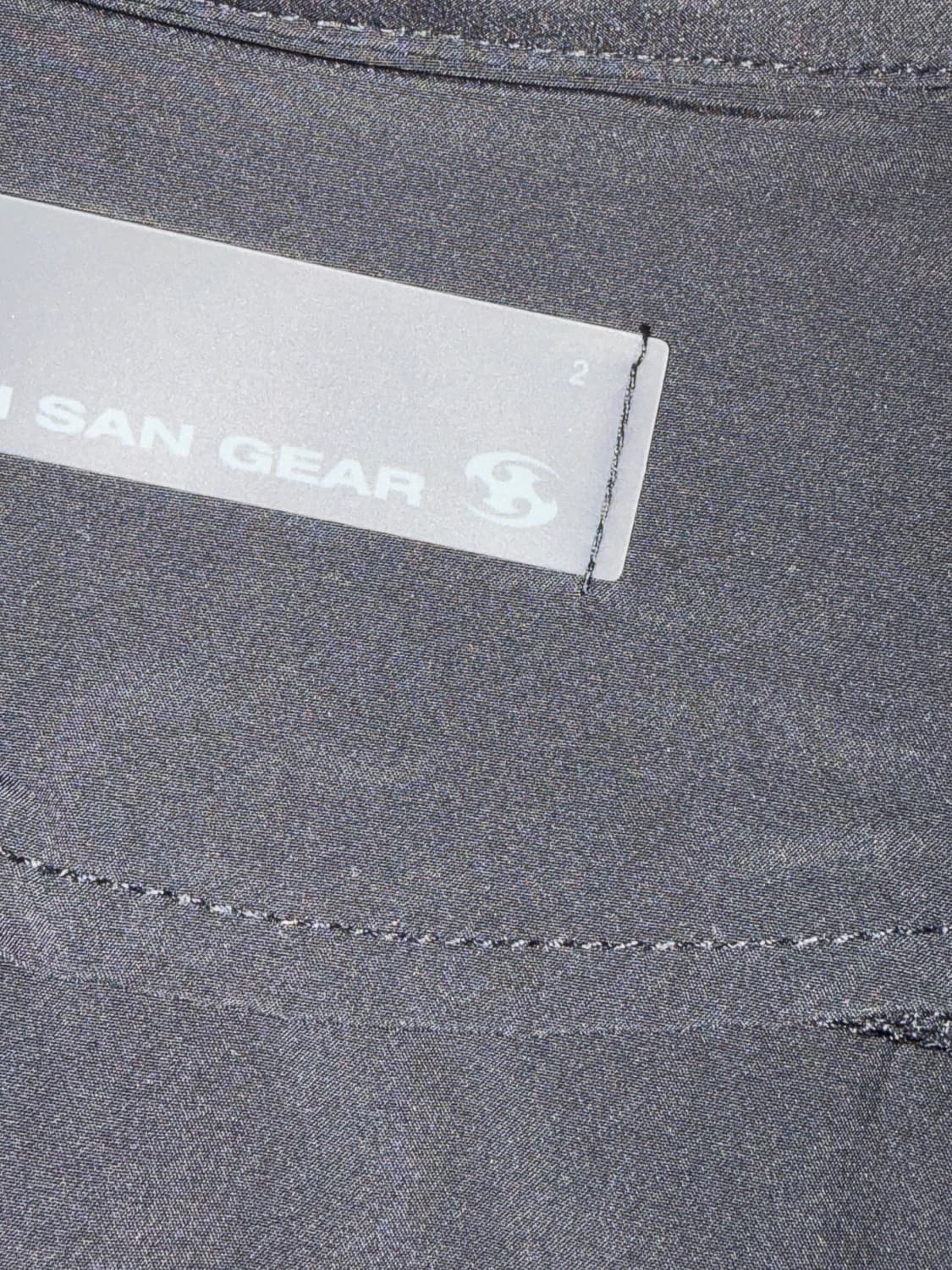 산산기어 트랙 자켓 블랙 25SS 2 사이즈 상품이미지2