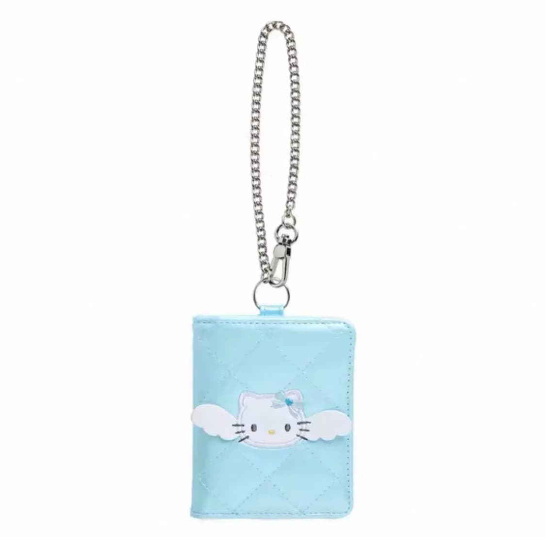 산리오 유메미루 꿈꾸는 엔젤 헬로키티 카드 지갑 케이스 키링 상품이미지1