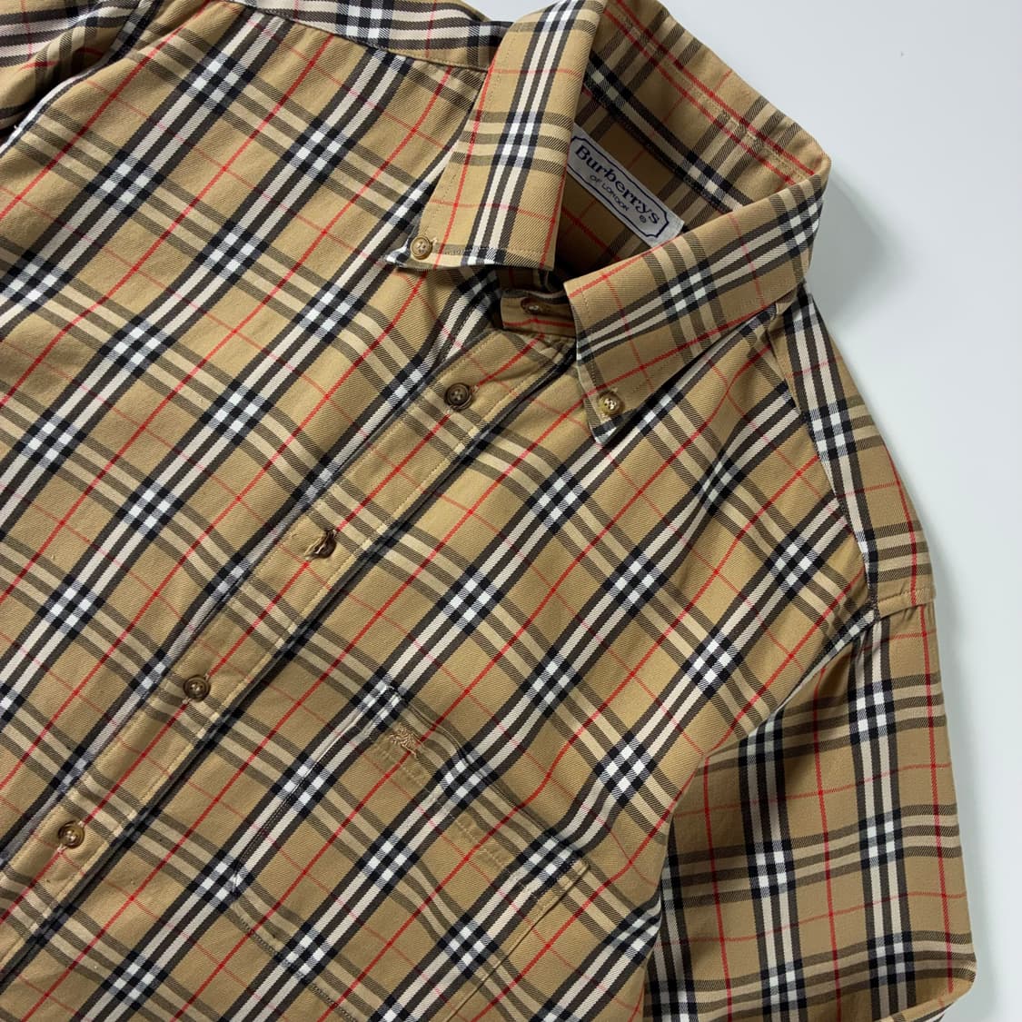 Burberrys  버버리 90,s 노바 체크 셔츠  상품이미지3
