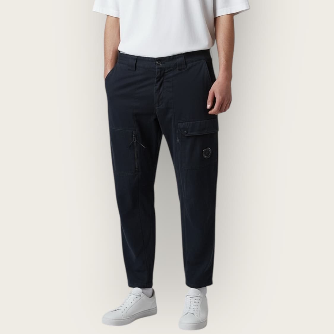 34/ CP컴퍼니 21FW 기모 렌즈와펜 카고팬츠 상품이미지1