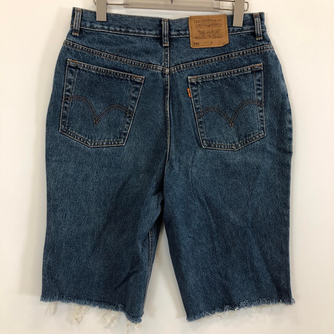 리바이스 550 오렌지텝 00s 데님 컷오프쇼츠 30 인치 상품이미지3