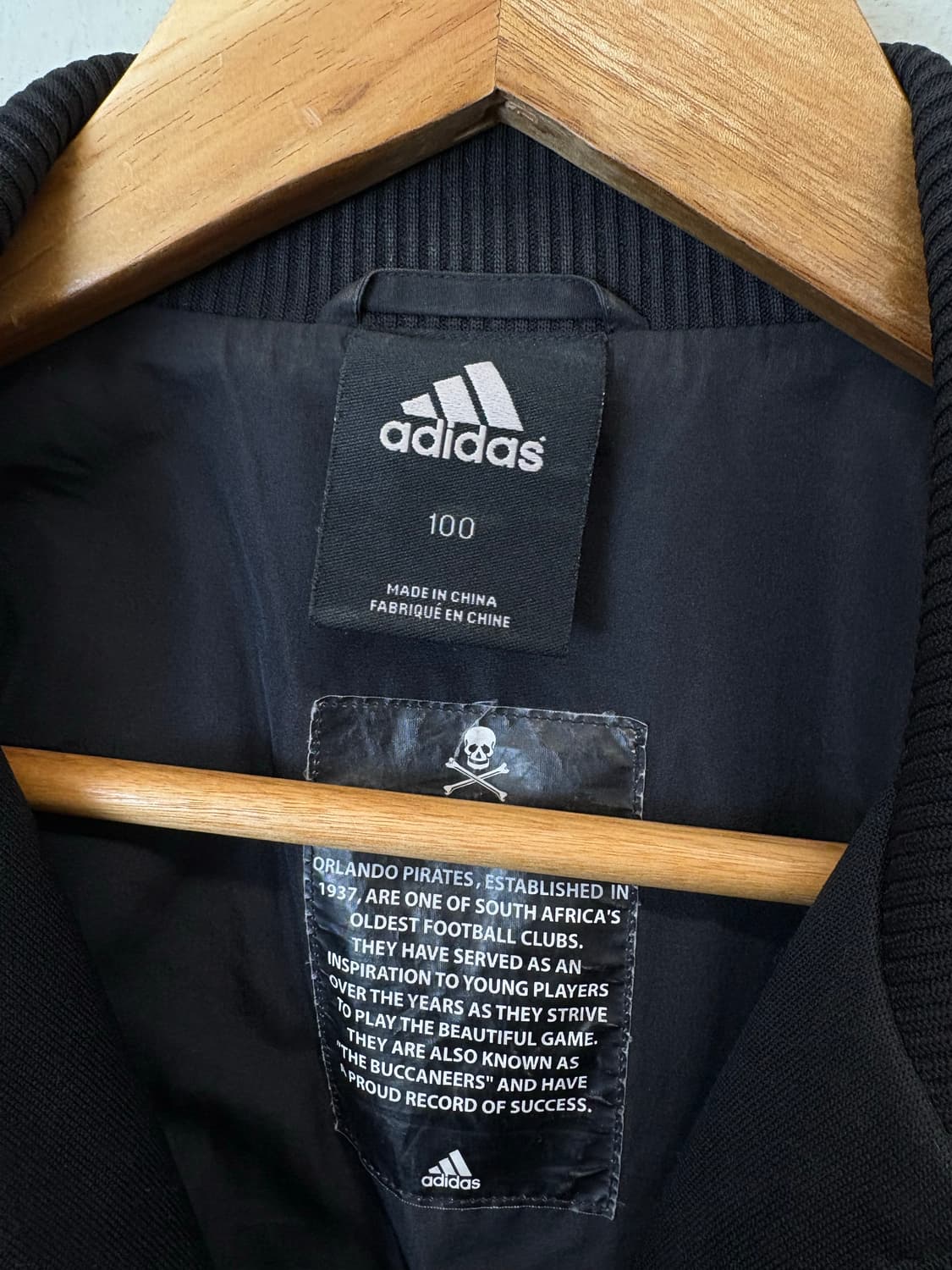 아디다스 올란도 파이러츠 빈티지 스컬 져지 상품이미지7