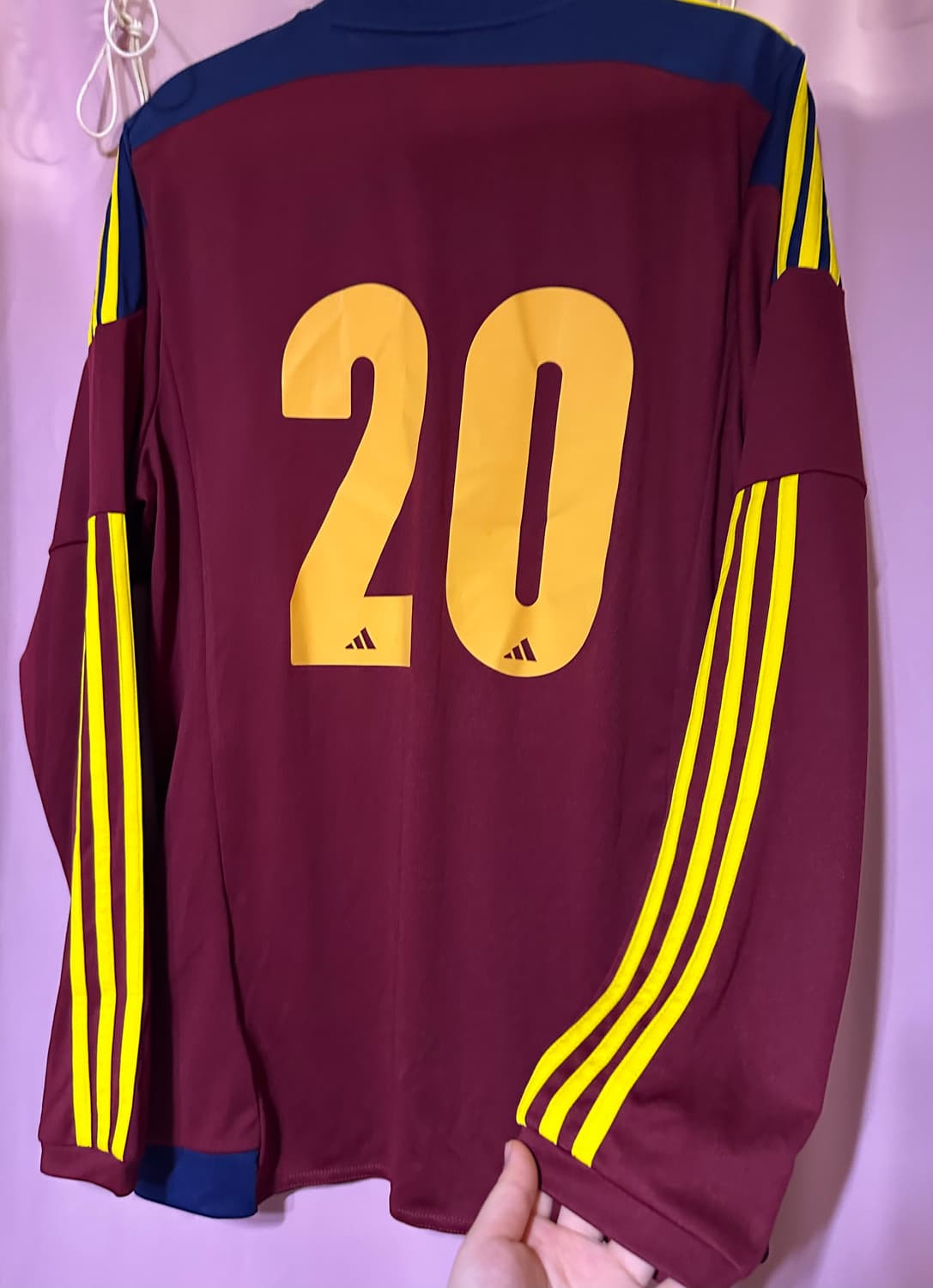 새상품 아디다스 FC 바르셀로나 긴팔 유니폼 아디다스 바르셀로나 티 상품이미지4