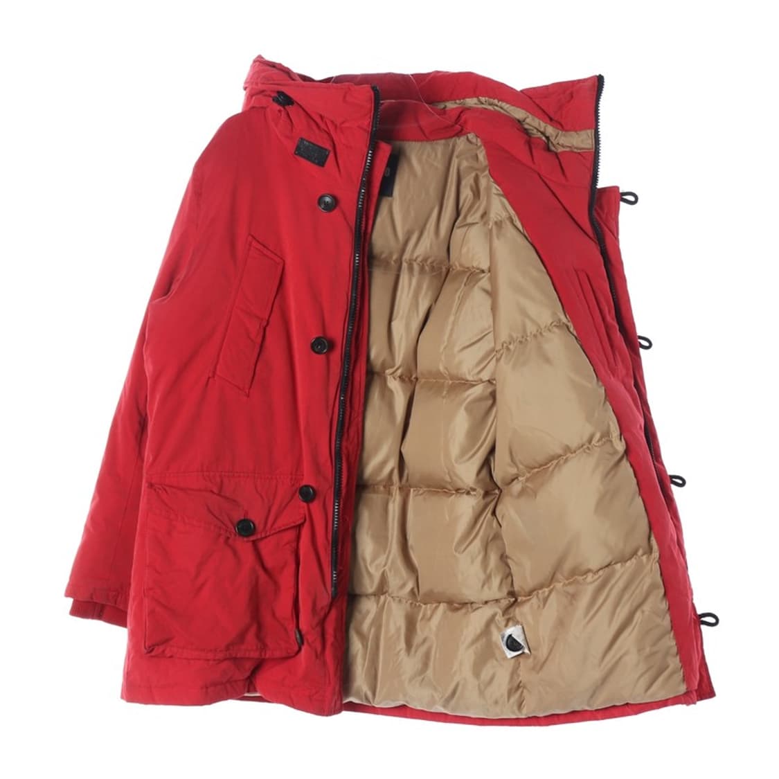 버커루 빈티지 아틱 덕다운 점퍼 레드 XL 상품이미지2