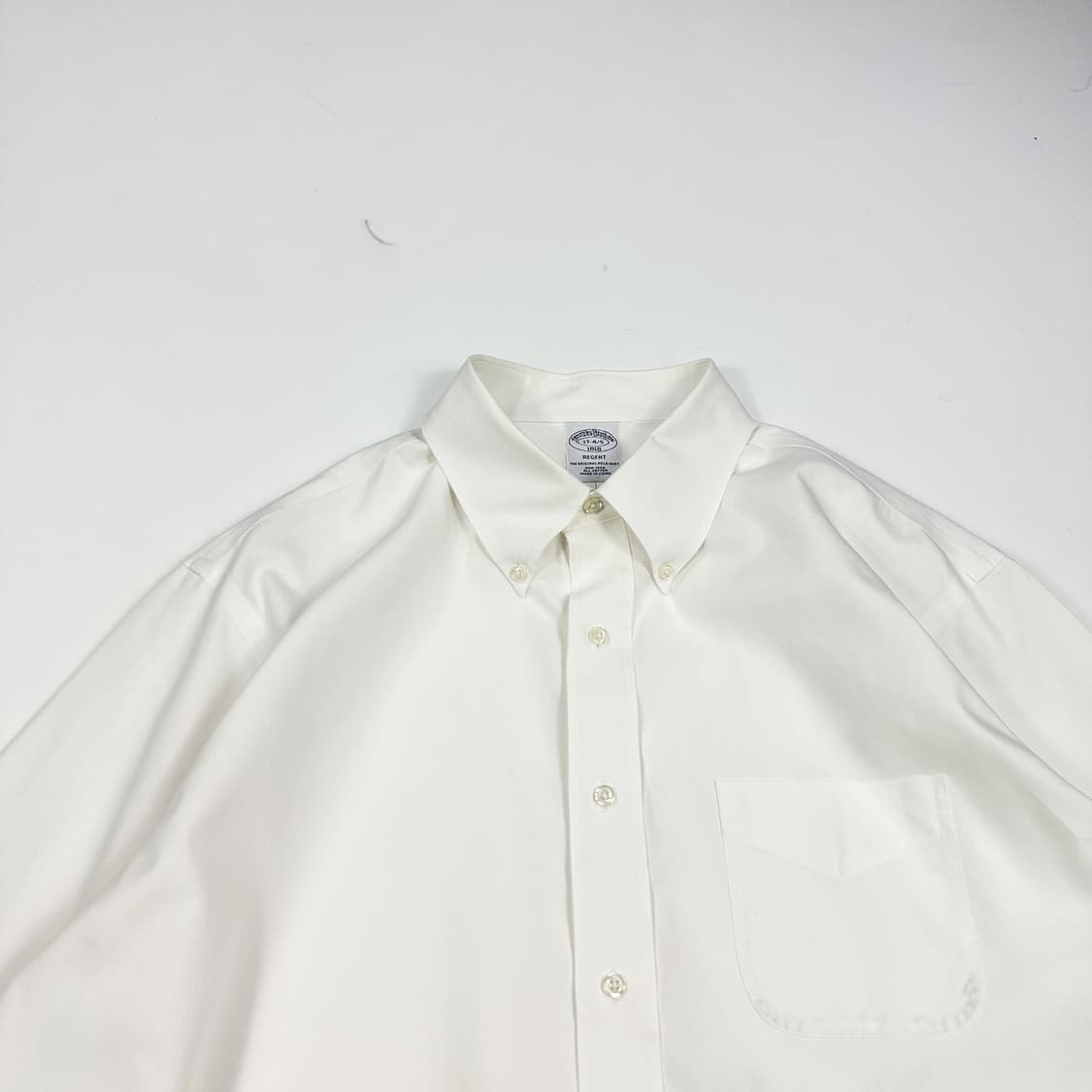 브룩스브라더스 클래식 솔리드셔츠 화이트 XL 상품이미지2