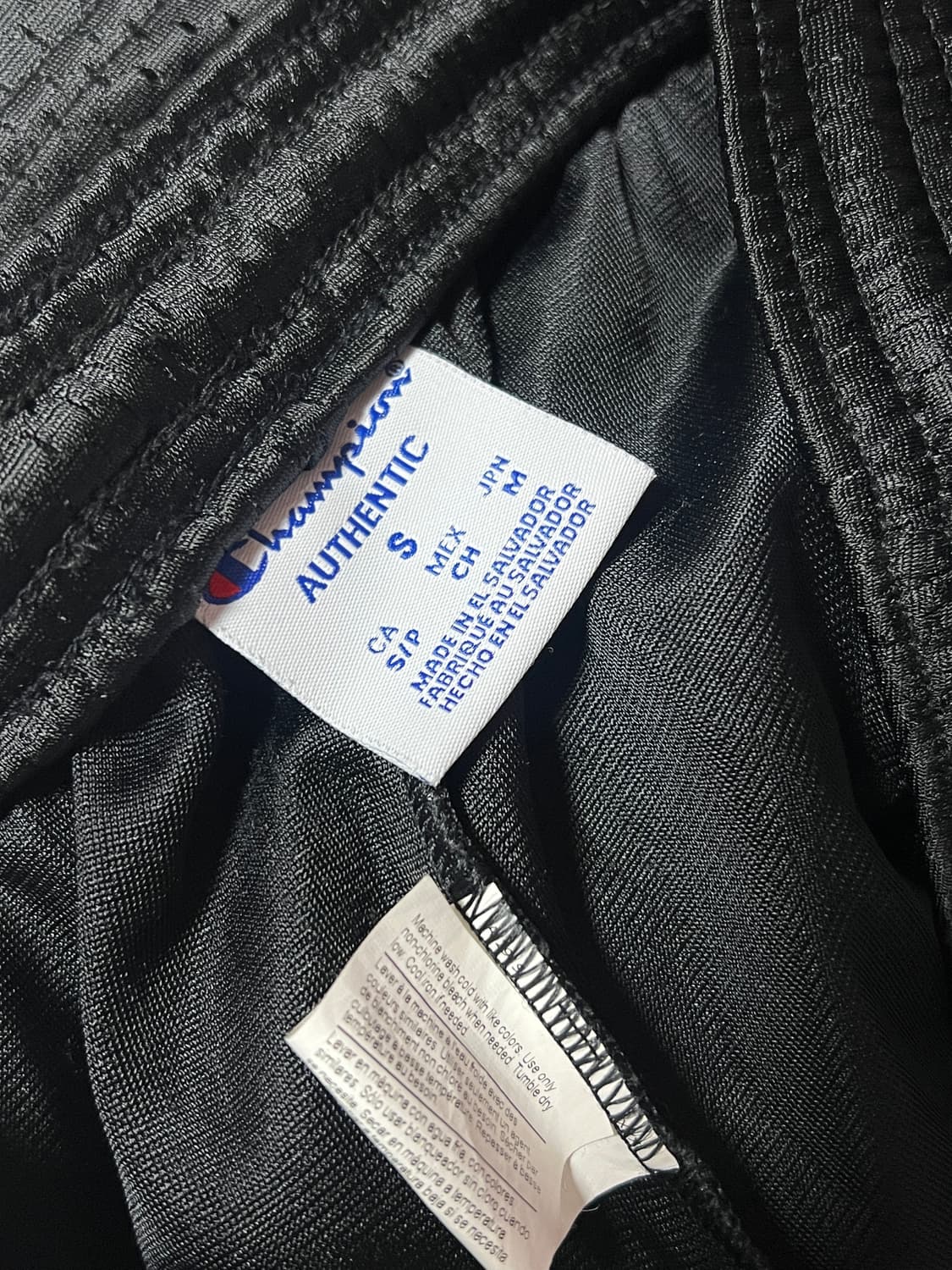 챔피온 바지 메쉬 쇼츠 반바지 블랙 S 상품이미지5