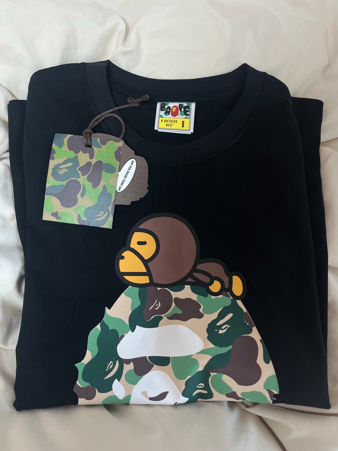 베이프 반팔 새상품 상품이미지1